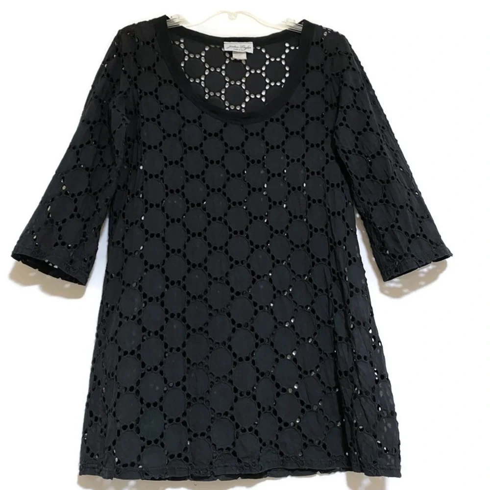 JORDAN TAYLOR EYELET TUNIC DRESS